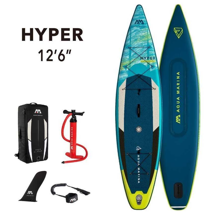 Deska SUP Aqua Marina HYPER 12’6″ wysyłka gratis! RATY 0%