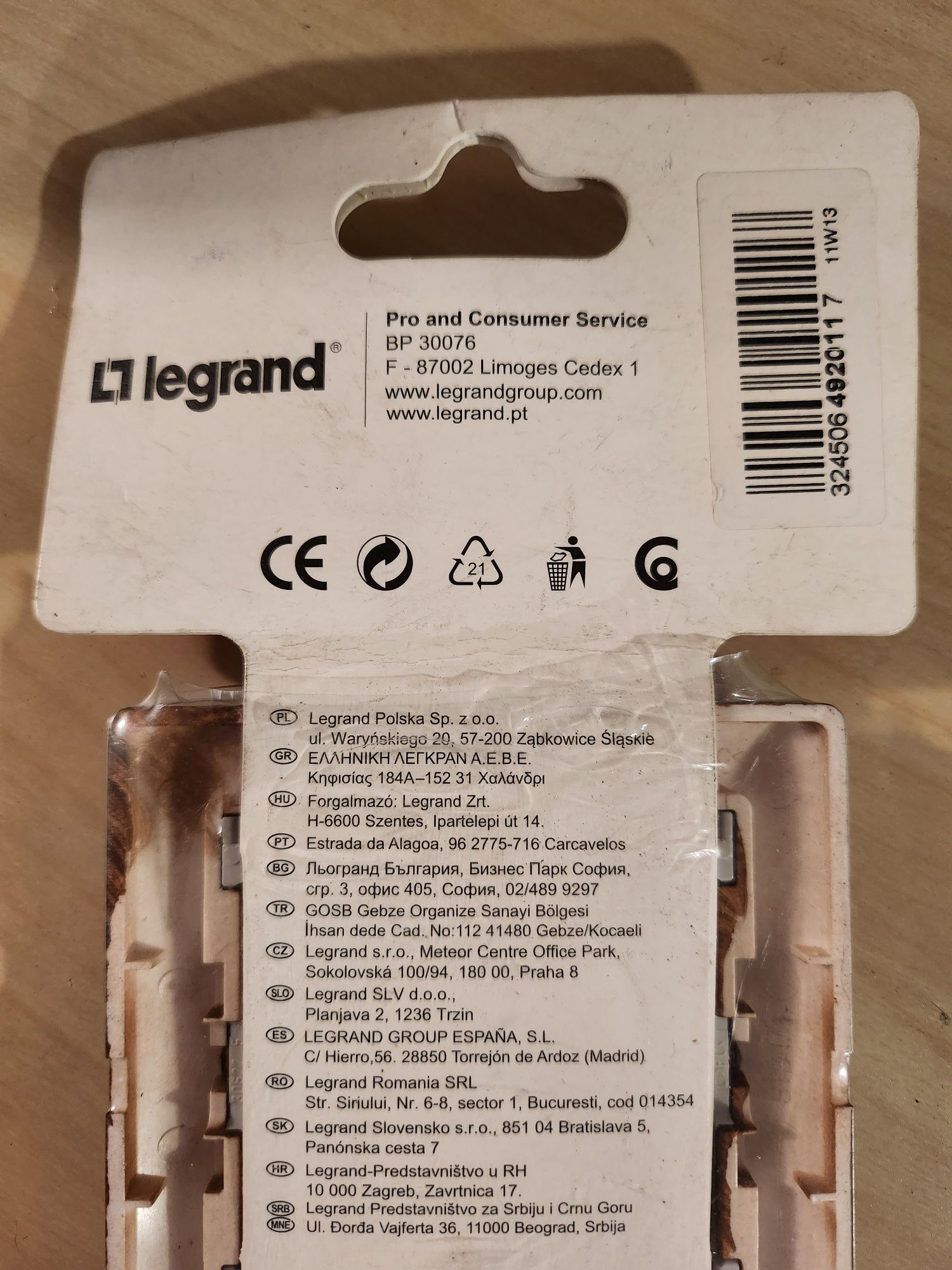 Ramka włącznik Legrand Valena