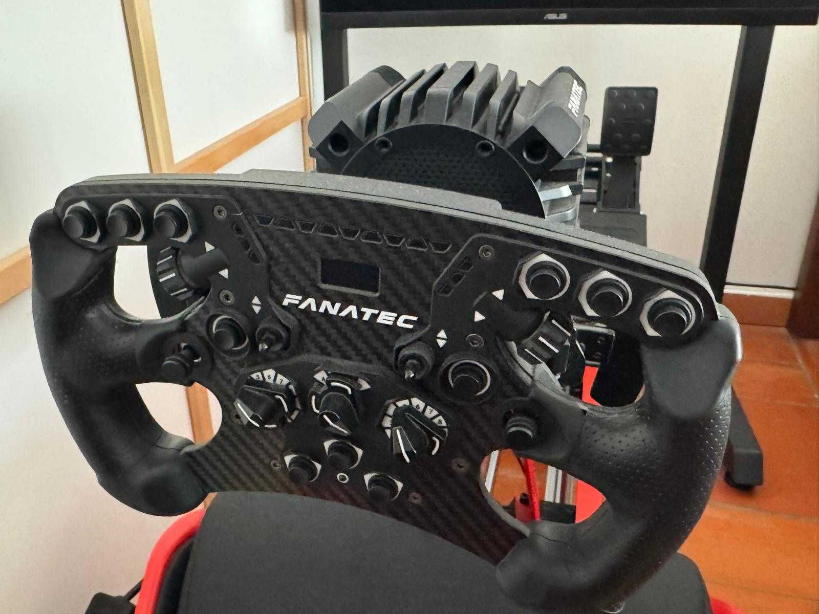 Bundle Fanatec DD Pro 8Nm+Volante Clubsport V2.5+Pedaleira V2 Elite LC