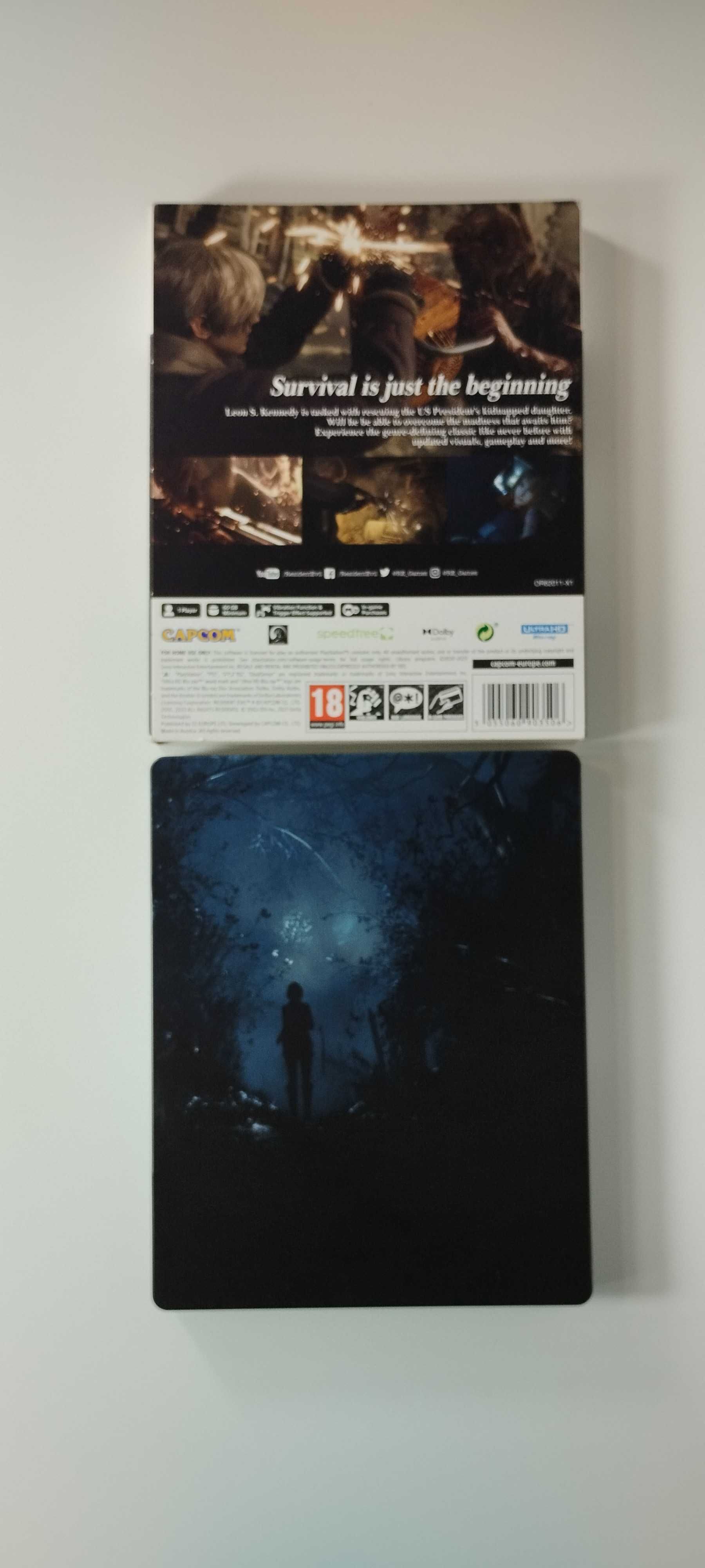 Resident Evil 4 Remake Steelbook PS5 Playstation 5