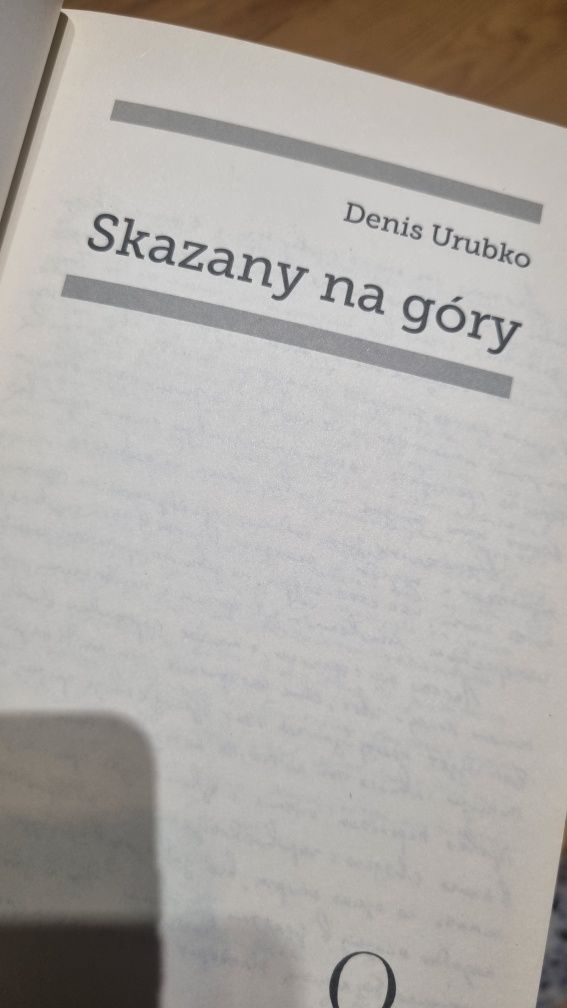 Książka * Denis Urubko * Skazany na góry