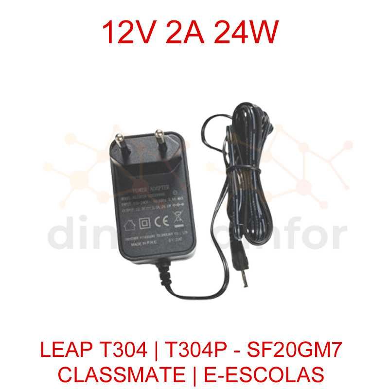 Carregador Transformador Original 2 CLASSMATE PC LEAP T304 T304P