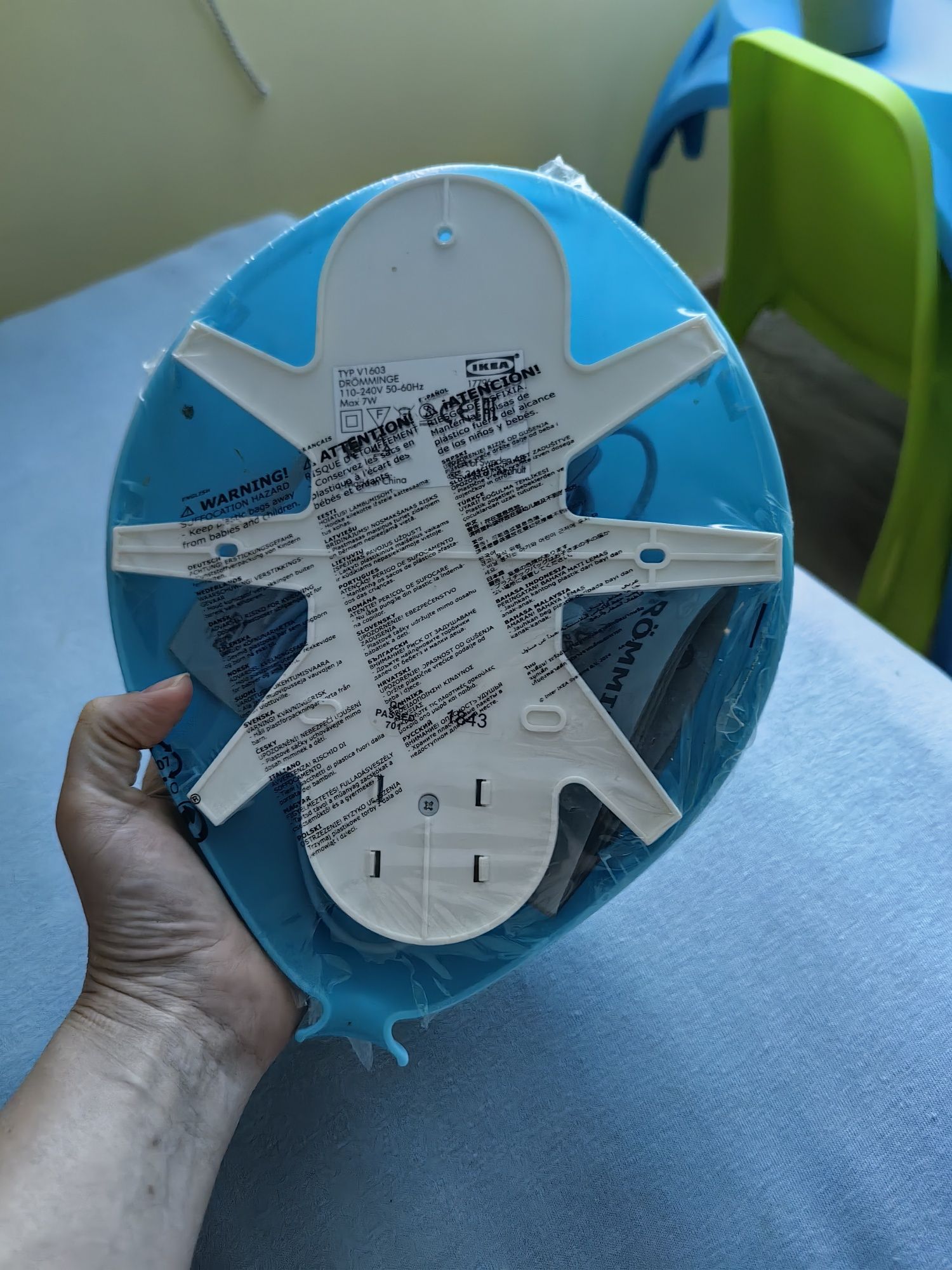Lampka dziecięca lampka nocna lampka balonik ikea