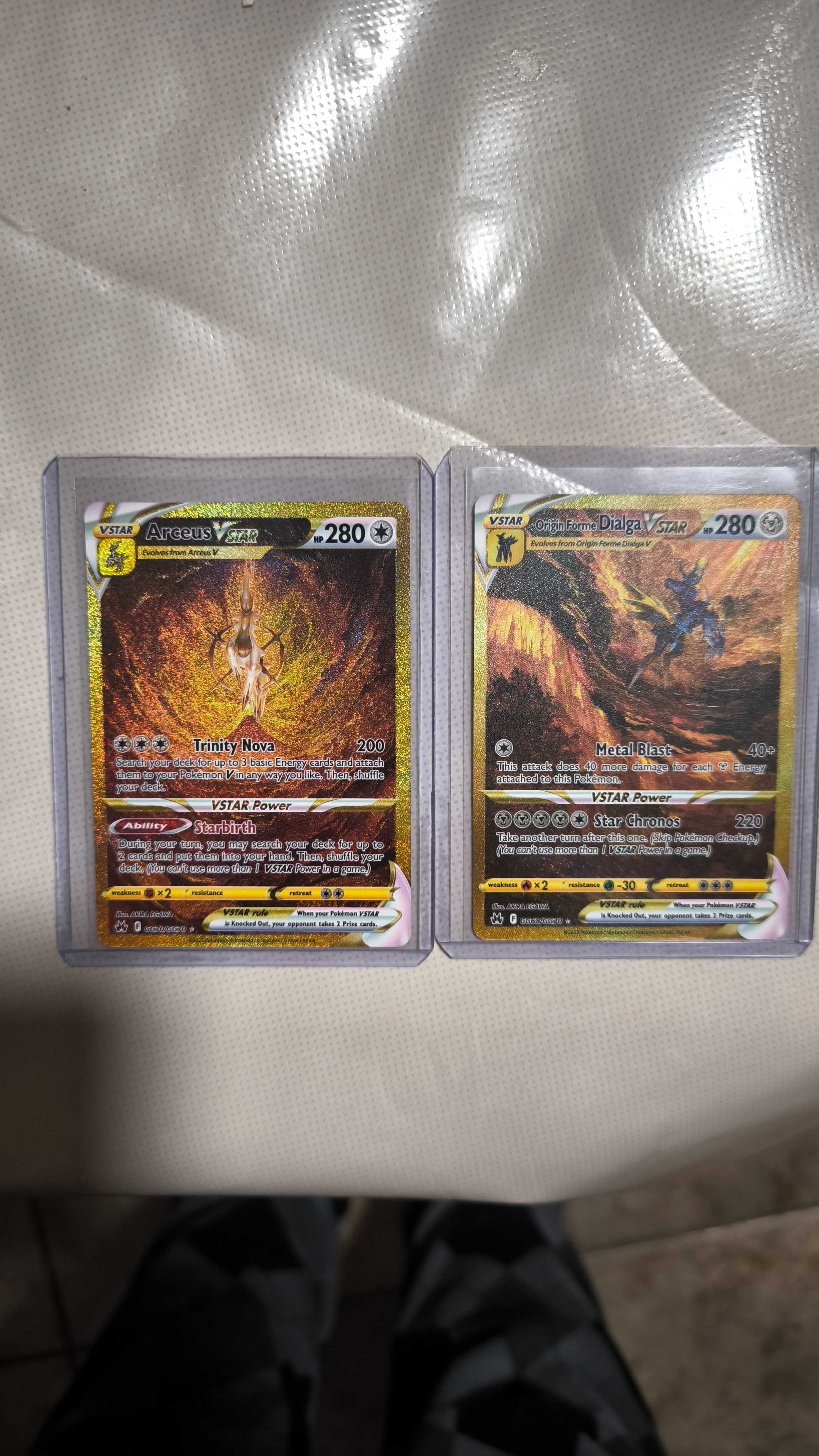 Arceus vstar e Dialga vstar
