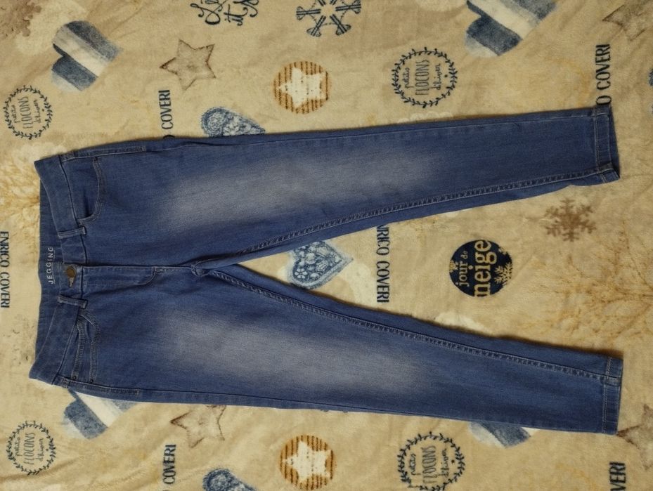 Джеггінси жіночі сині,розмір 12(40) на 46-48розмір від M&S