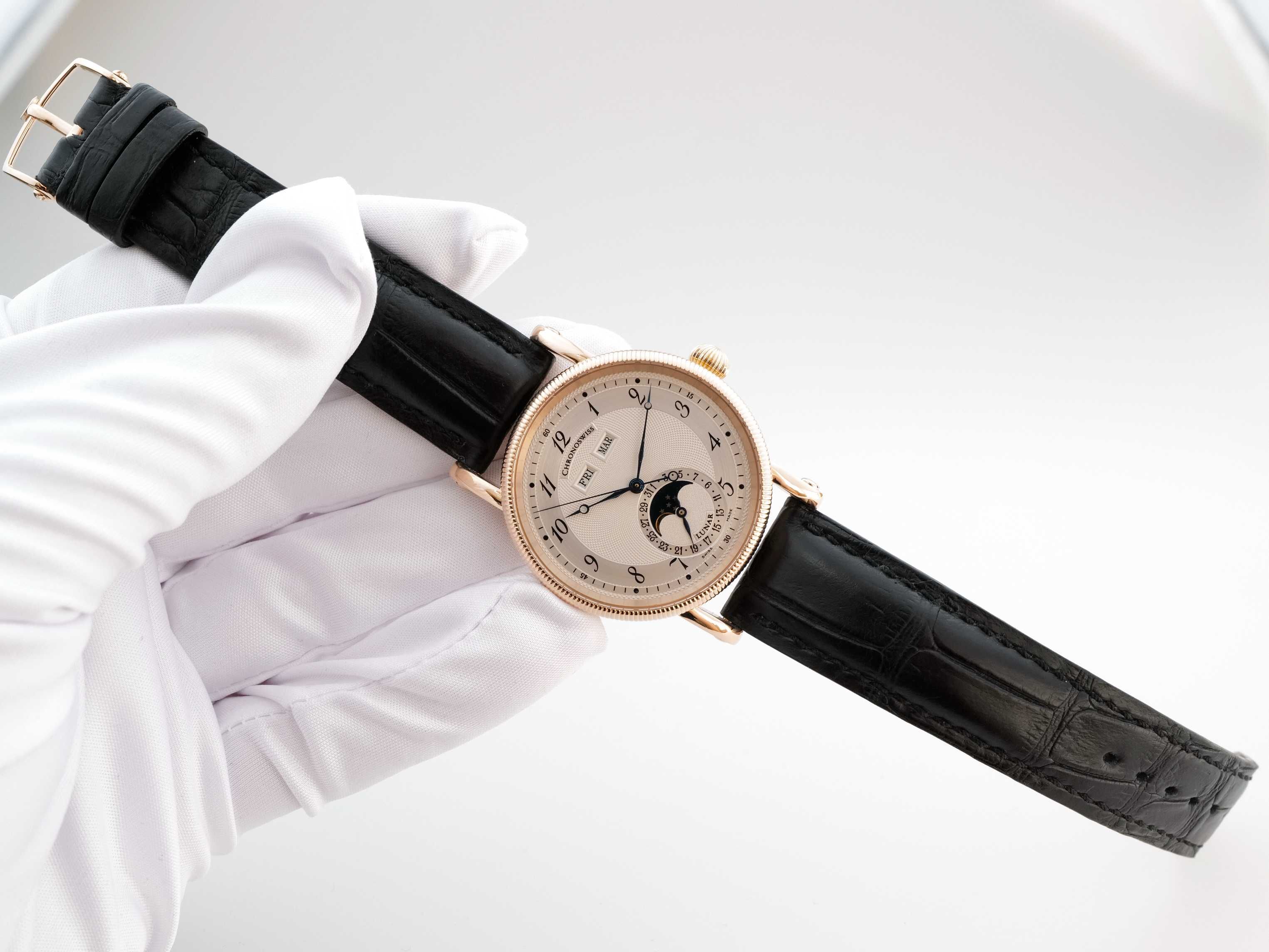 Chronoswiss Lunar Triple Calendar 18K Rose Gold