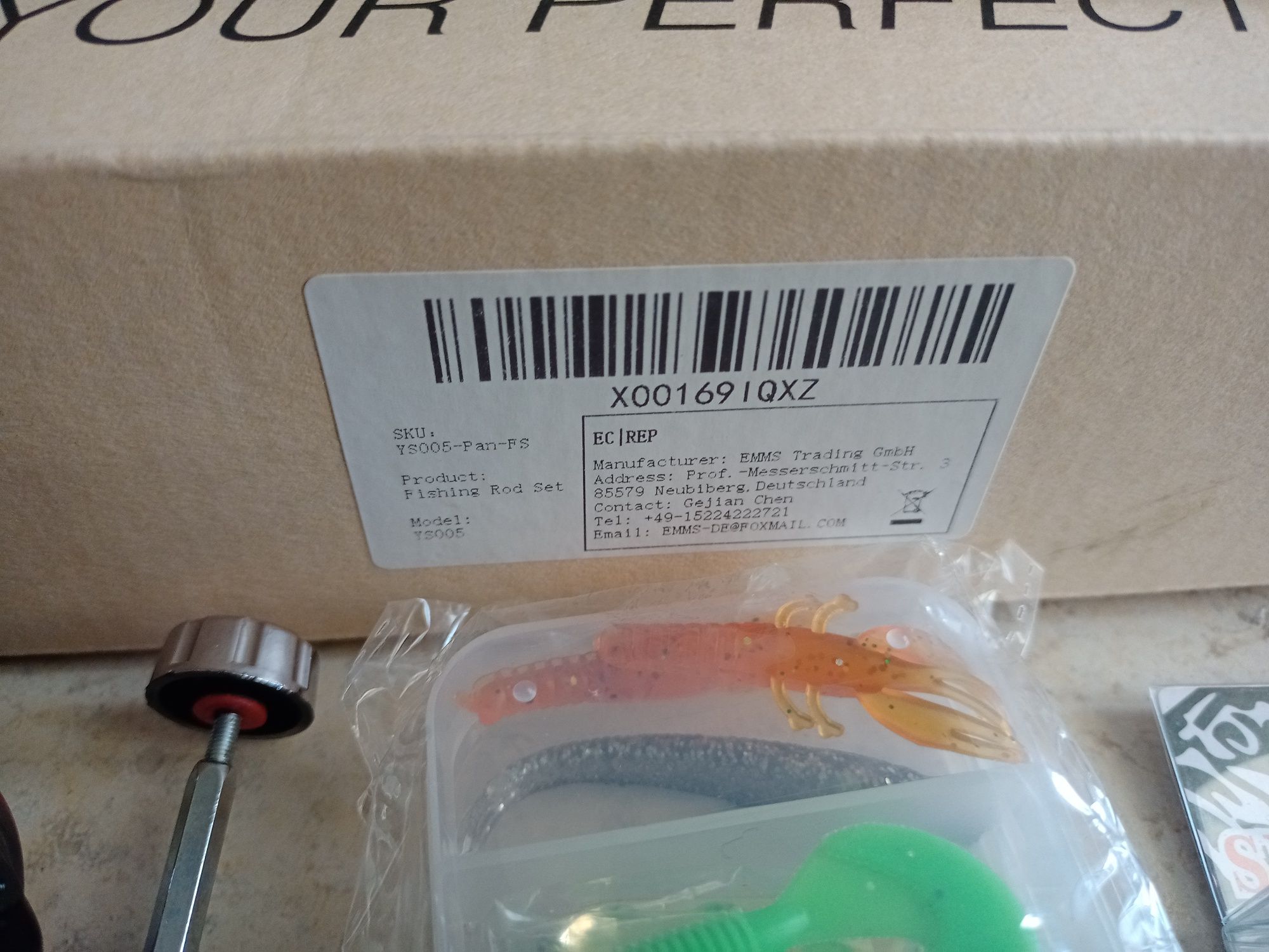 Cana de pesca nova