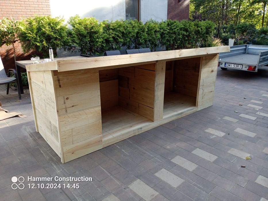 Buda dla psa ocieplana solidna zapraszam