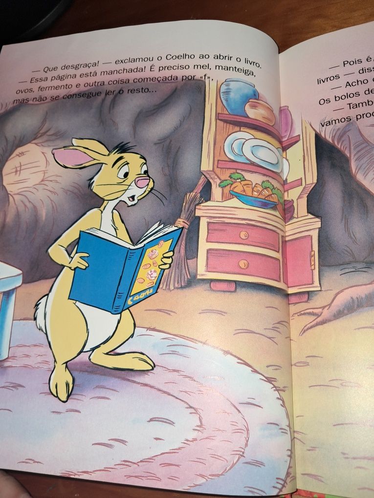2 livros Winnie the Pooh