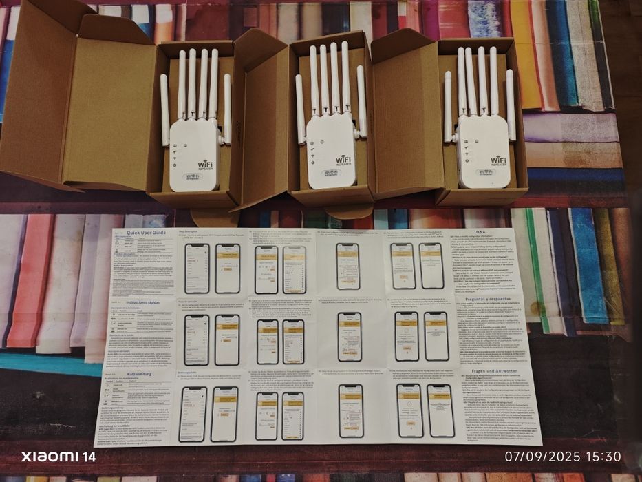 3 Repetidores WiFi OURLIFE  (novos)