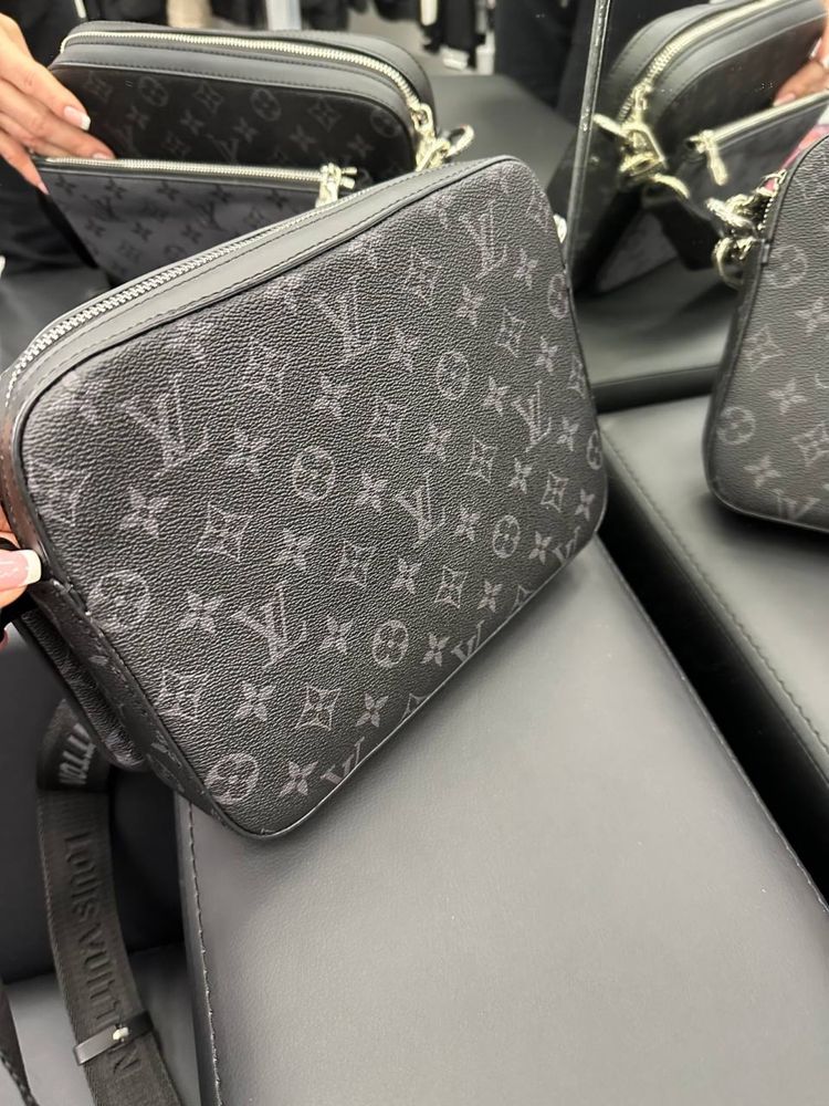 Мужская Сумка 3 в 1 на длиной ручке Louis Vuitton