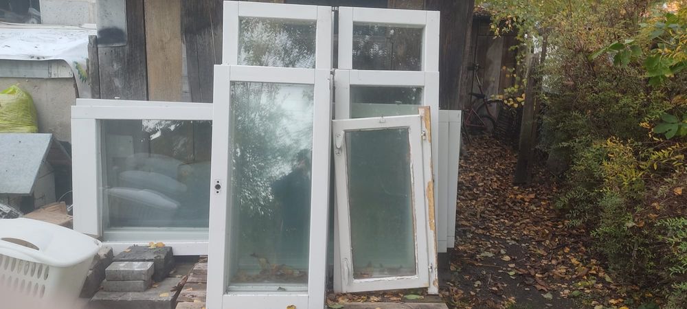 Okna Drewniane bez ram.