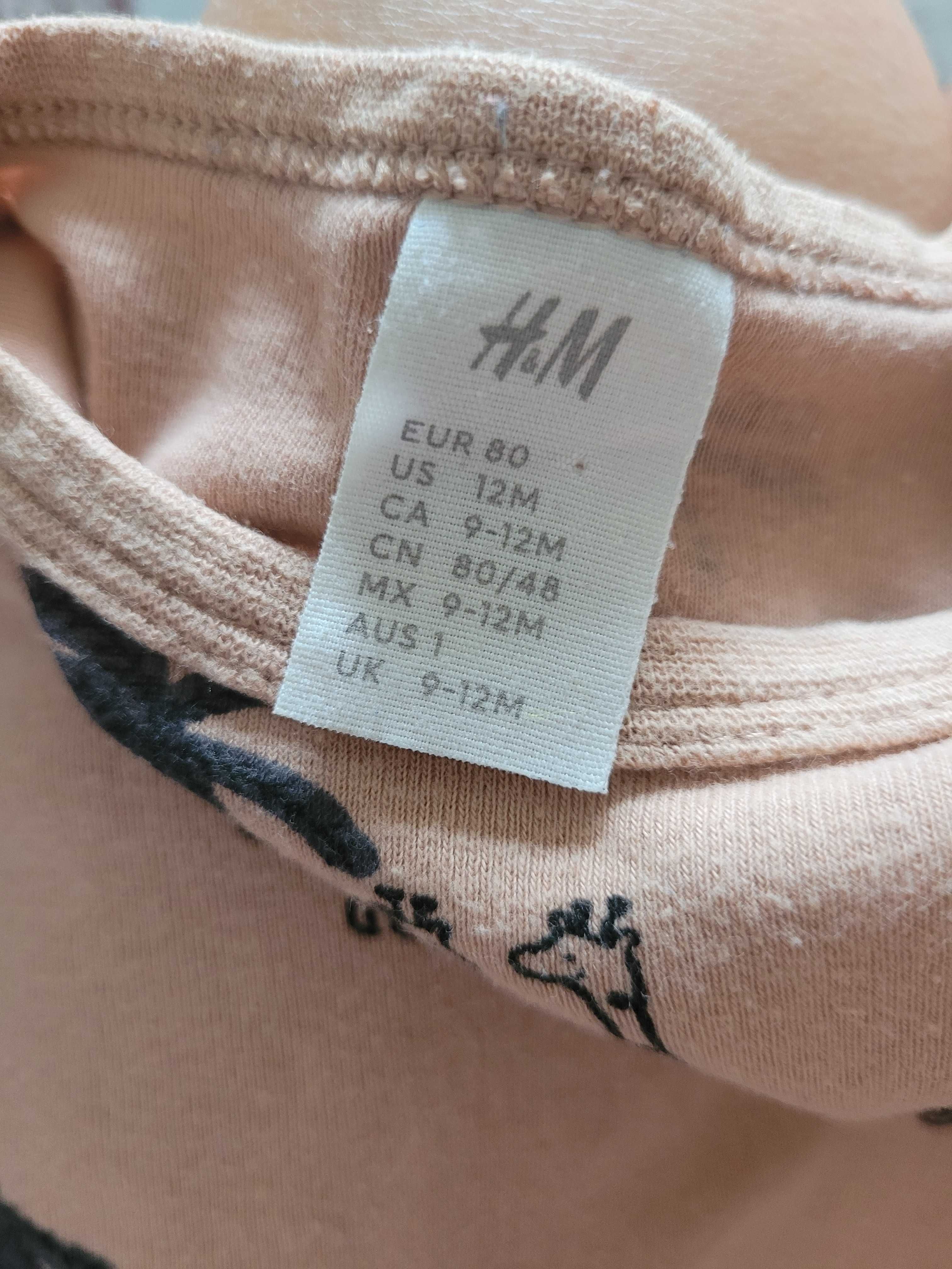 Body niemowlece H&M 80