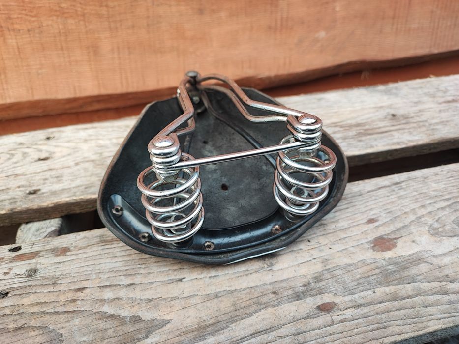 Siodełko rowerowe Brooks B66S skóra Made in Engkand Retro MTB