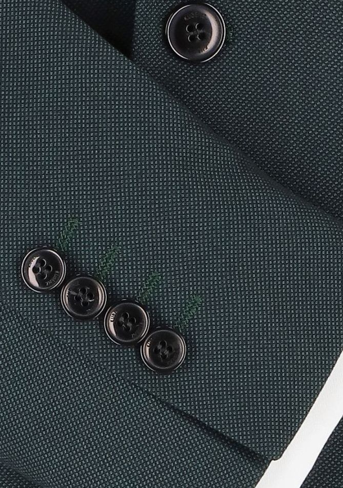 Garnitur marynarka spodnie Kubenz butelkowa zieleń