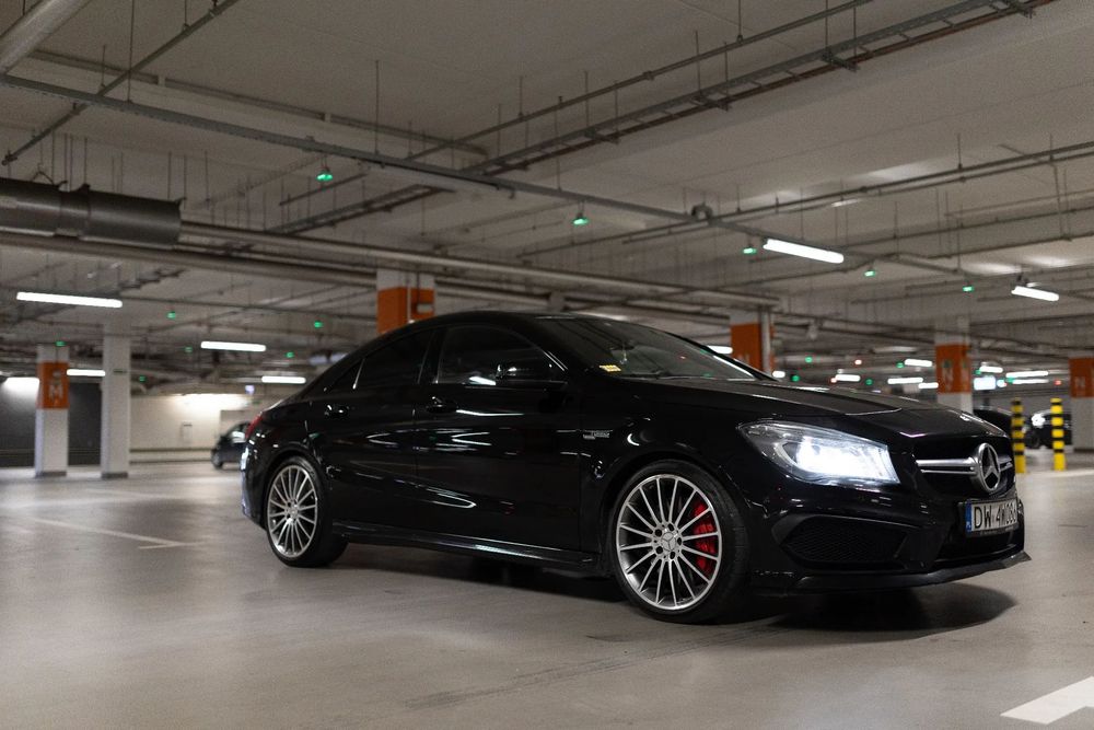 Mercedes-Benz CLA Bezwypadkowy, Faktura VAT, serwisowany, garażowany, w 100% sprawny