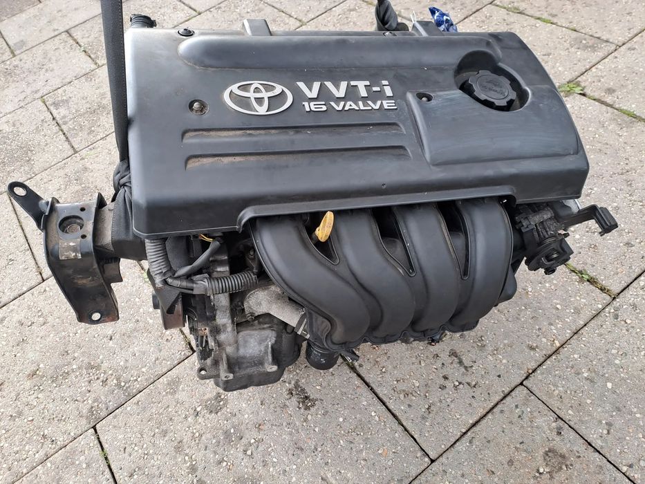Toyota Corolla E12 1.6 VVTi 110KM silnik kompletny kod 3ZZ-FE