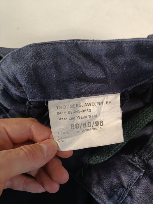 Штаны армии Британии (ВМФ) 80/80/96 S-size