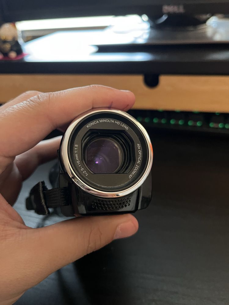 kamera handycam jvc camcorder gz hm retro cyfrowa zoom