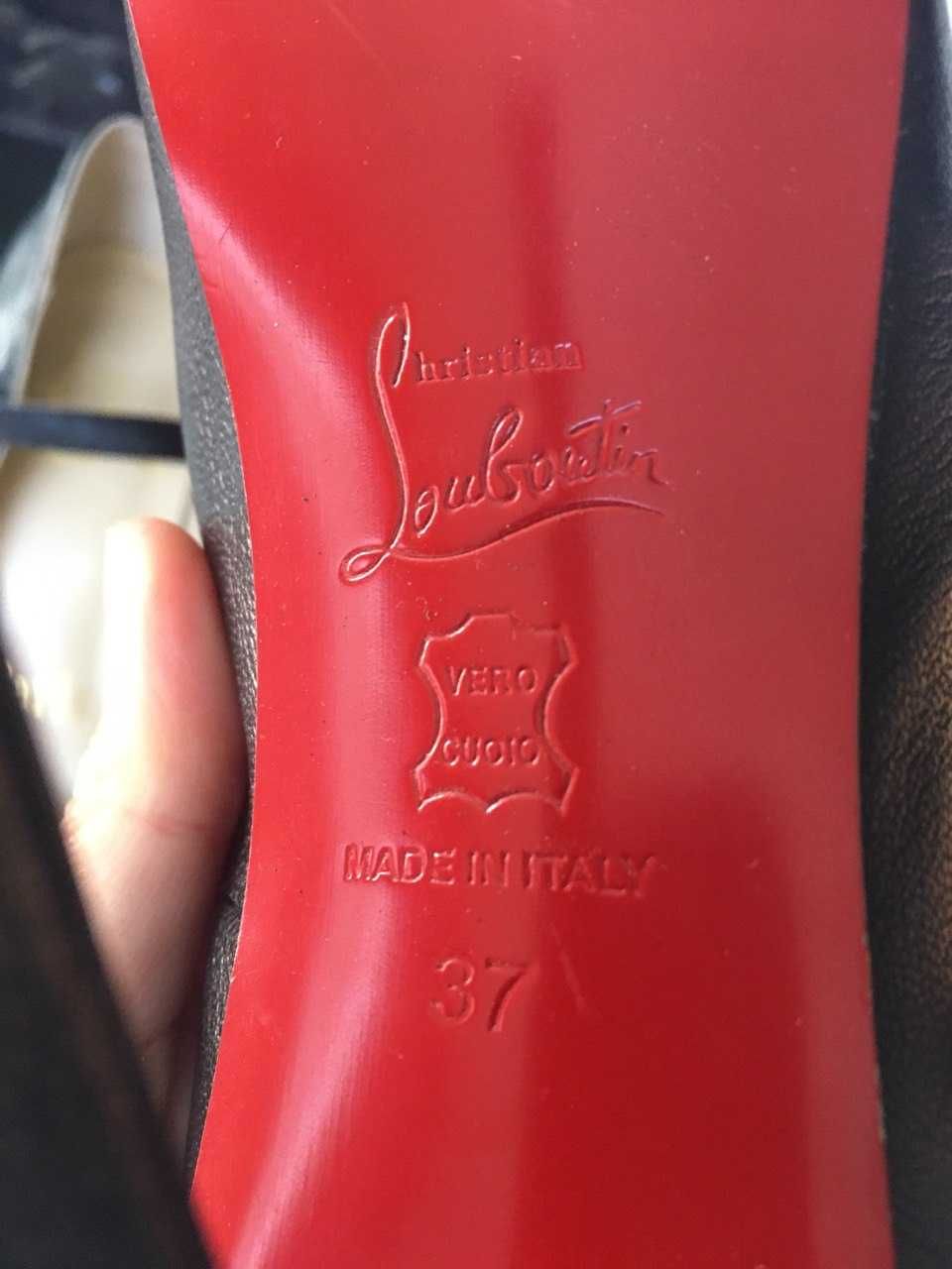 Szpilki Christian Louboutin na platformie