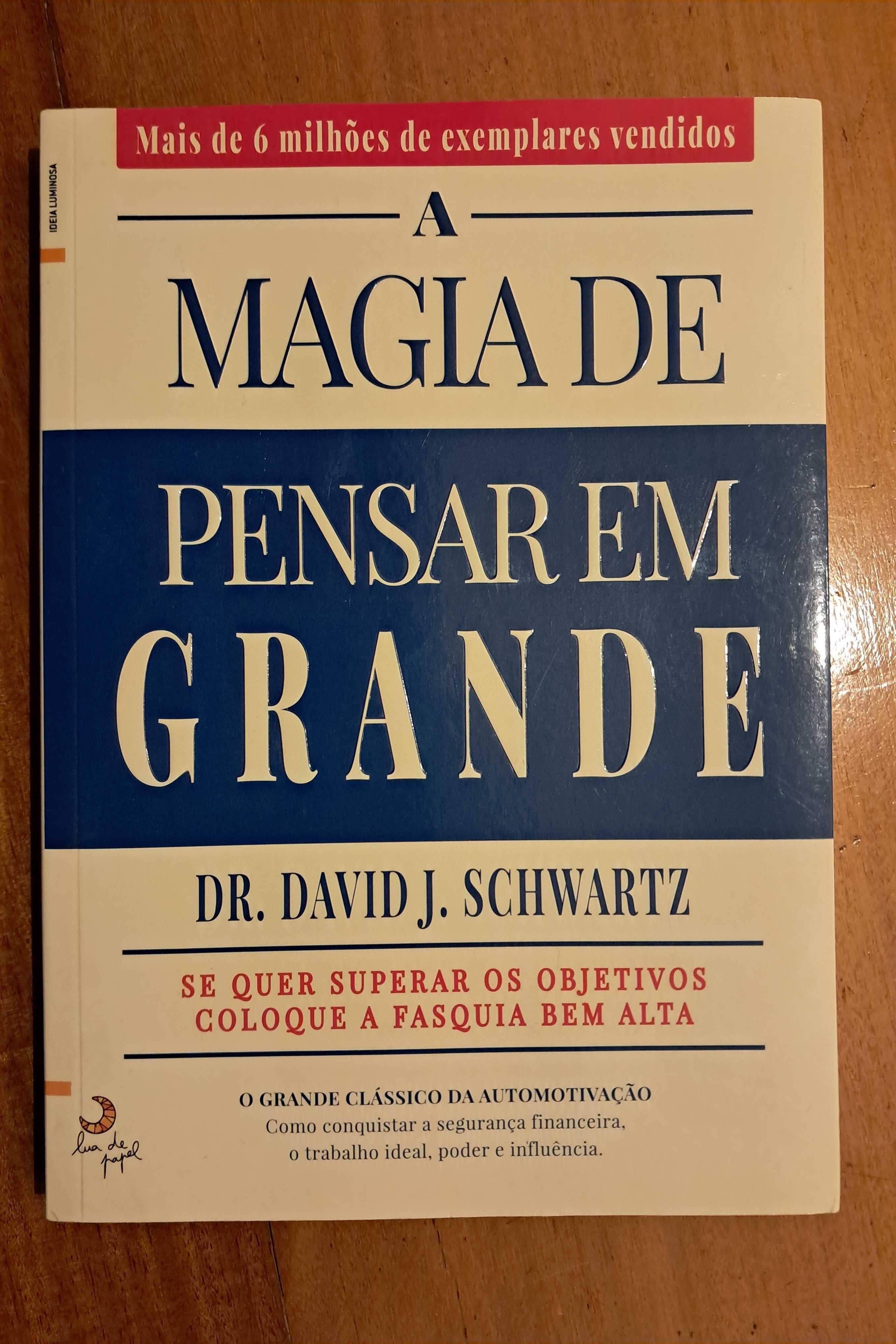 Livro - A Magia De Pensar Em Grande