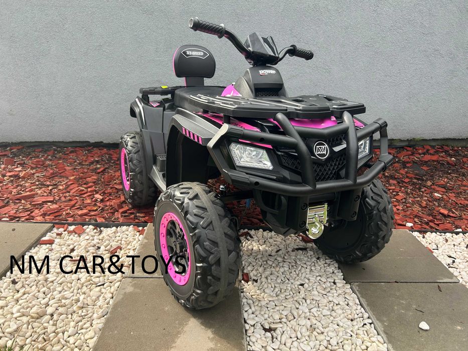 Quad Udźwig 59kg Auto akumulator 24V 320W 4x4 XT-SPEED Pojazd RUSH