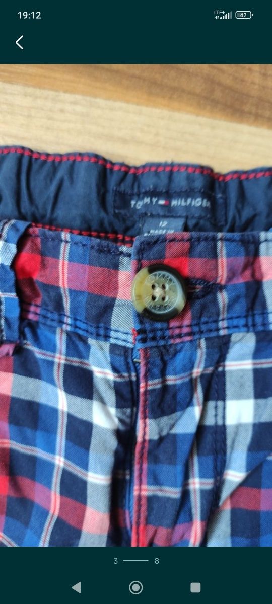 Spodenki krótkie, szorty Tommy Hilfiger oryginalne stan idealny.
