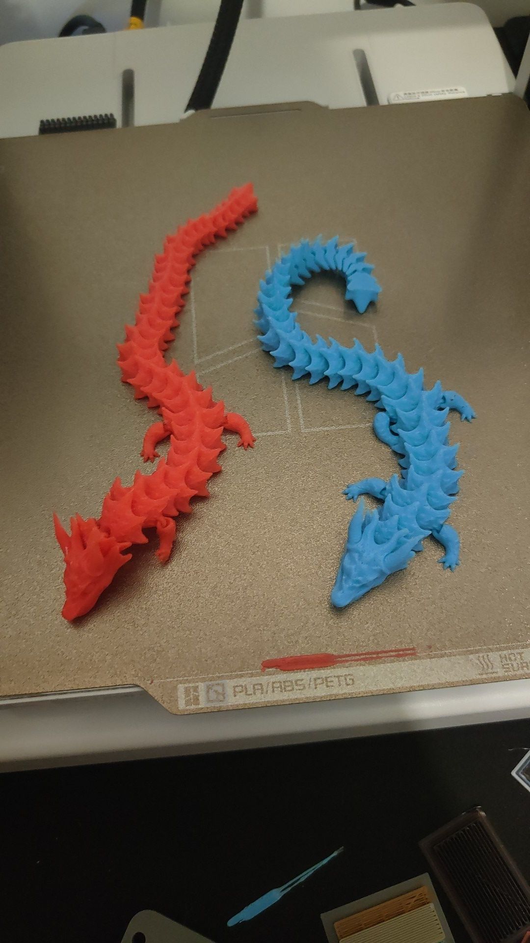 Dragão articulado em 3D