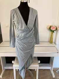Sukienka asymetryczna bawełniana rozmiar 36 S