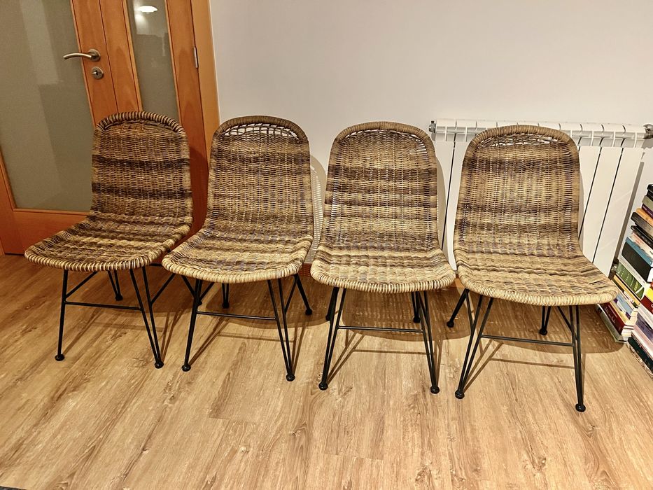 4 Cadeiras verga interior/exterior Casa Home
