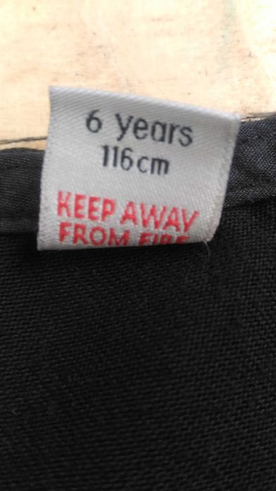 Sukienka czarna, galowa, na uroczystości r 116 - szkoła przedszkole