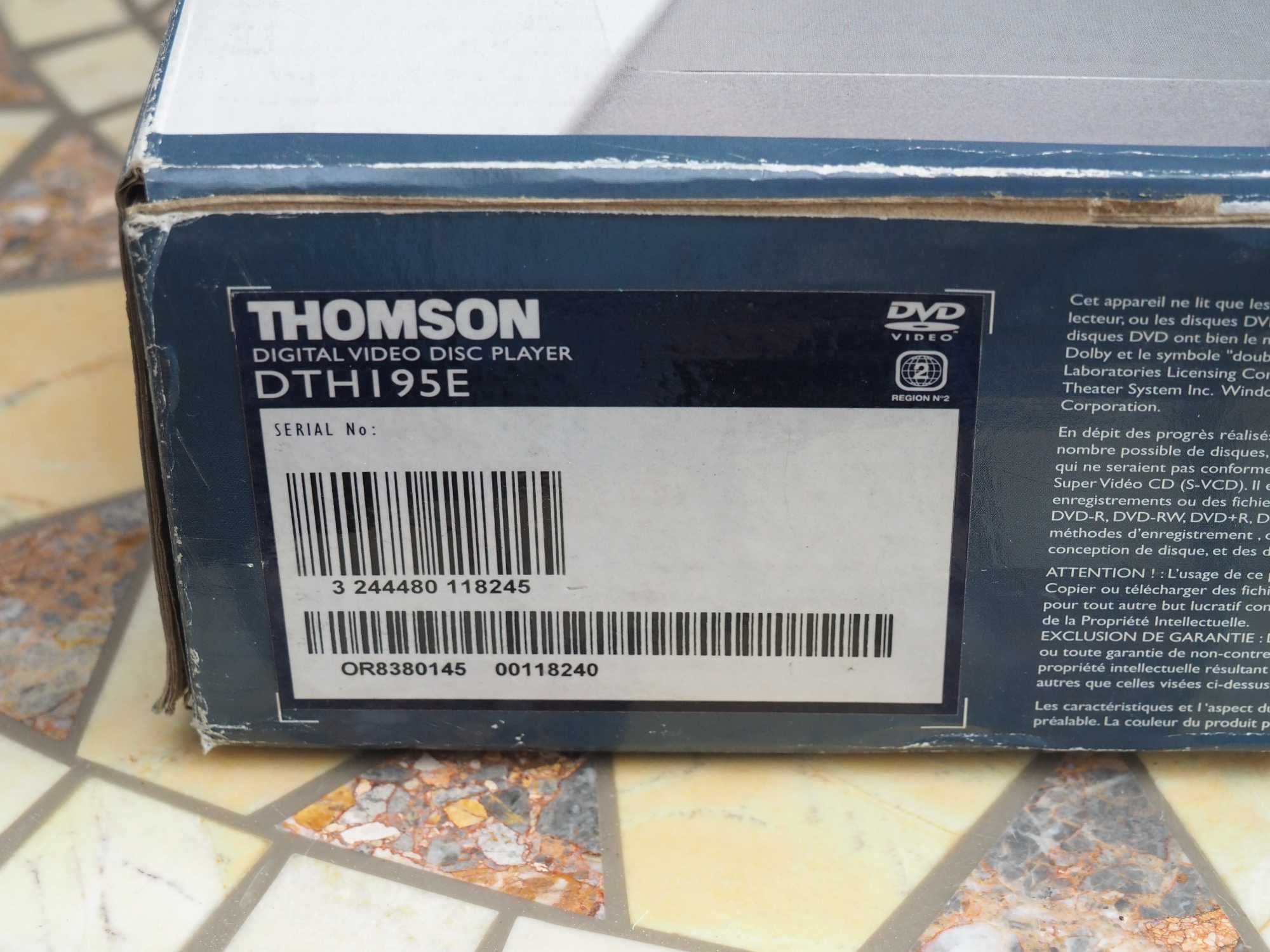 Odtwarzacz DVD Thomson DTH195 stan bdb