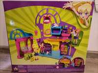 Polly Pocket salon dla zwierząt+seria zimowa