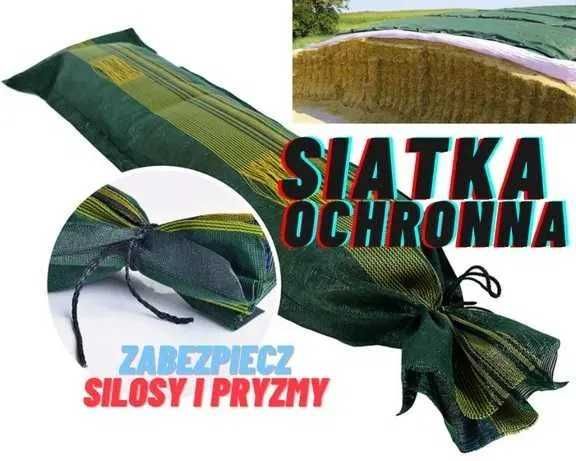 Niemiecka jakość,Ochronna SIATKA na pryzmy,silosy,kiszonki