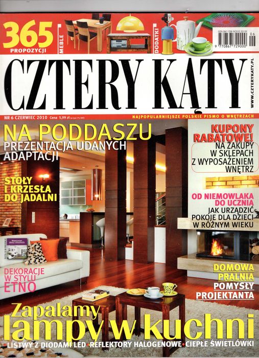 Cztery Kąty 6/2010 Zapalamy lampy w kuchni, Tadeusz de Virion