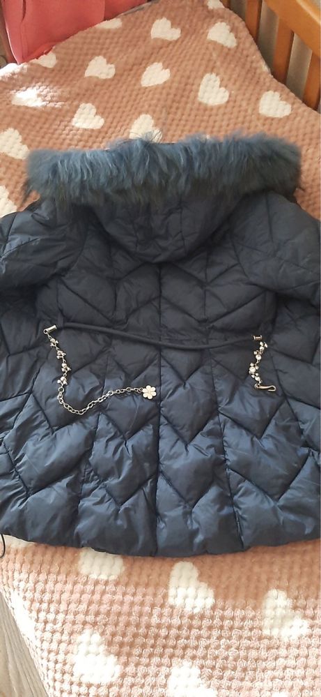 Дитячя зимня куртка-пальто+ подарунок