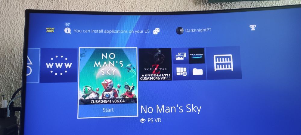 PS4 Pro 1TB Firwmare 9.00 desbloqueado