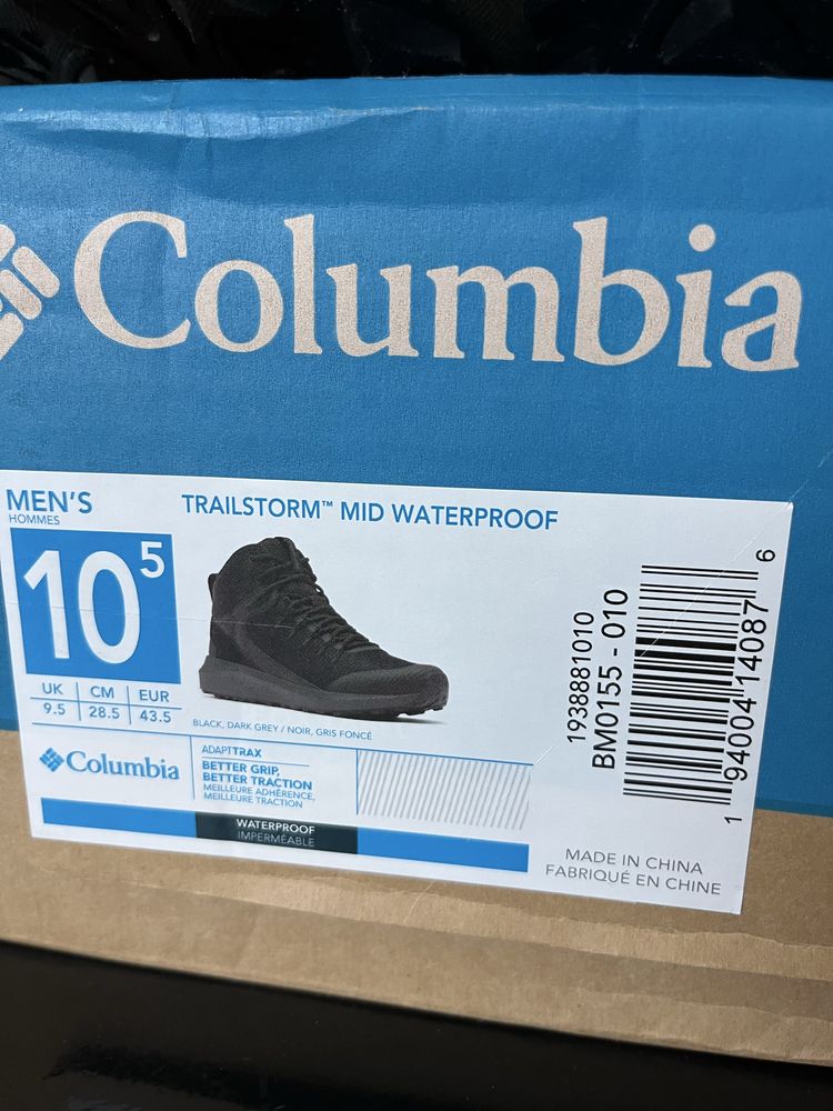 Чоловічі ботінки чоботи Columbia