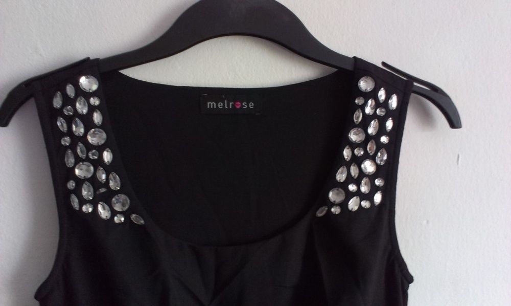 Czarna sukienka Melrose XS/S Nowa