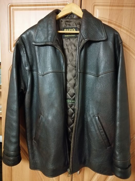 Куртка кожаная, Италия.