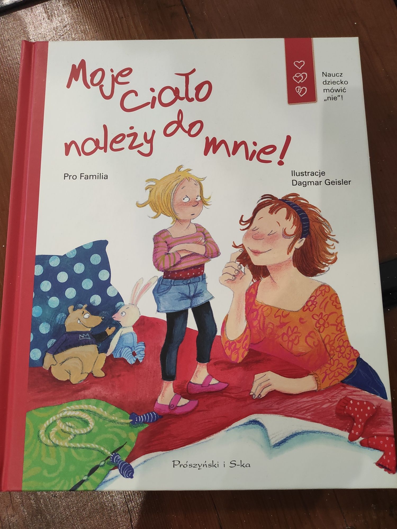 Książka moje ciało należy do mnie pro familia