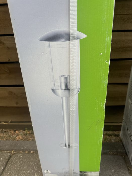 2 x lampa ogrodowa Inspire Harvey 60 cm stal nierdzewna nowa