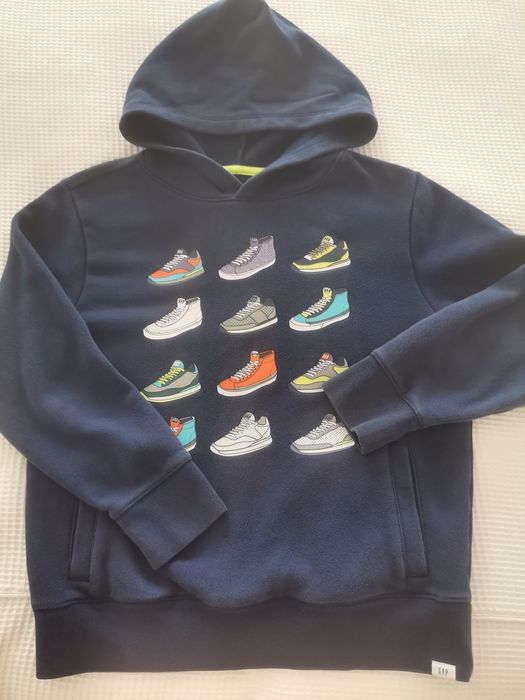 Camisola com carapuço GAP 10 anos