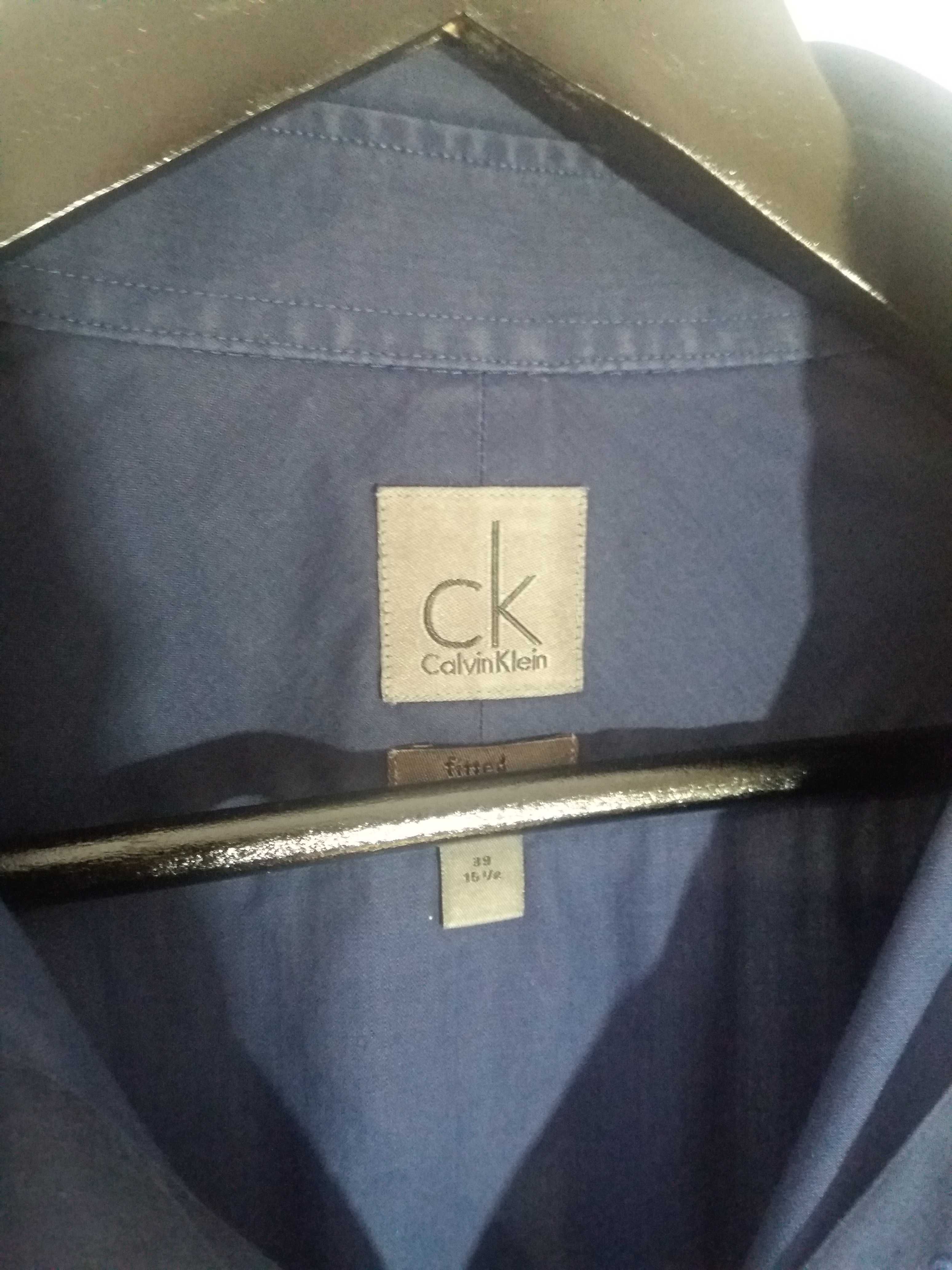 Сорочка синя Calvin Klein. Розмір М