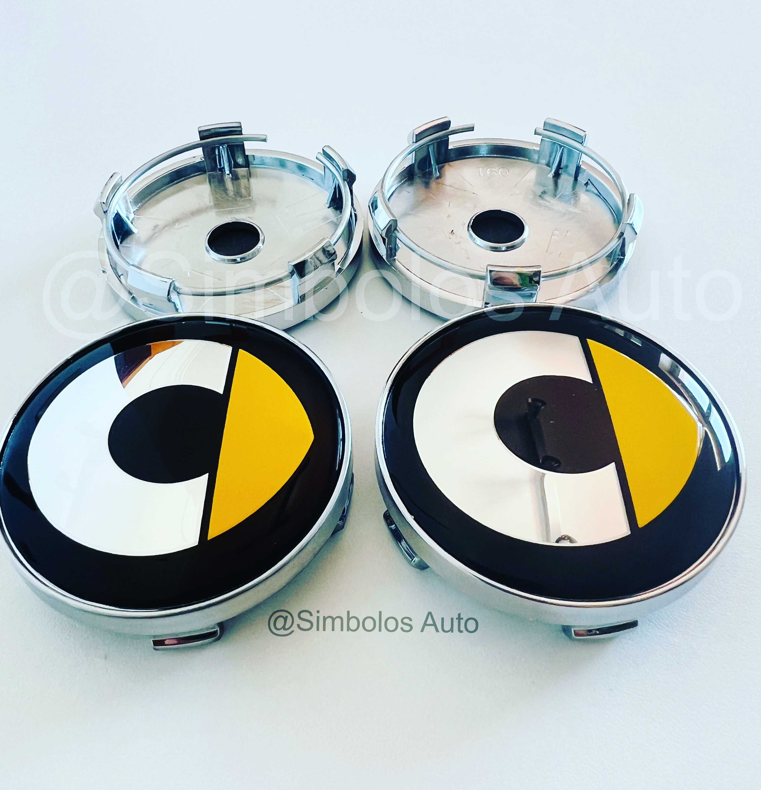 4 Centros Tampas Jantes Roda | Smart Brabus