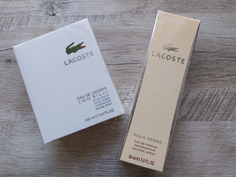 Lacoste Eau De L.12.12 Blanc 100 мл/Lacoste Pour Femme 90 мл