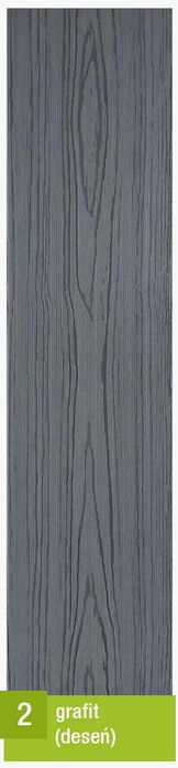 Deska kompozytowa ogrodzeniowa WPC 15X140mm