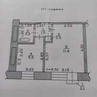 Продам 1-комн. квартиру, общая площадь 21,2 кв.м