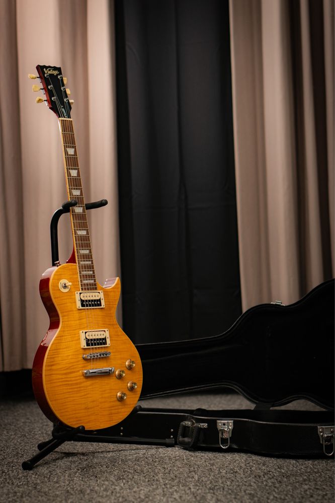 Gitara Vintage V100AFD Paradise - Seymour Duncan Slash