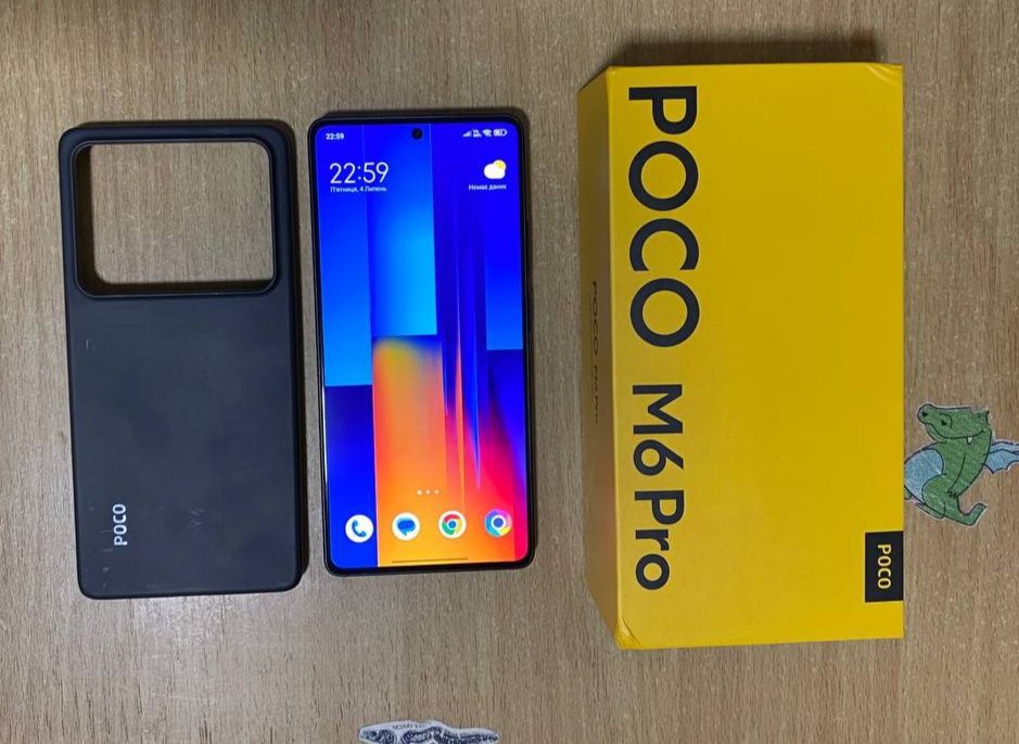 Poco m6 pro смартфон